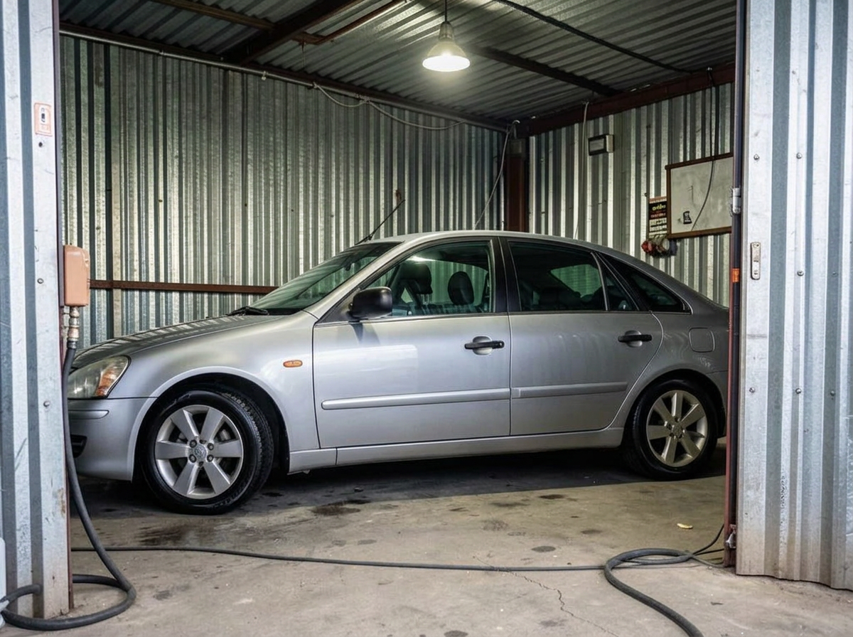 Detailing — executive saloon after valeting
