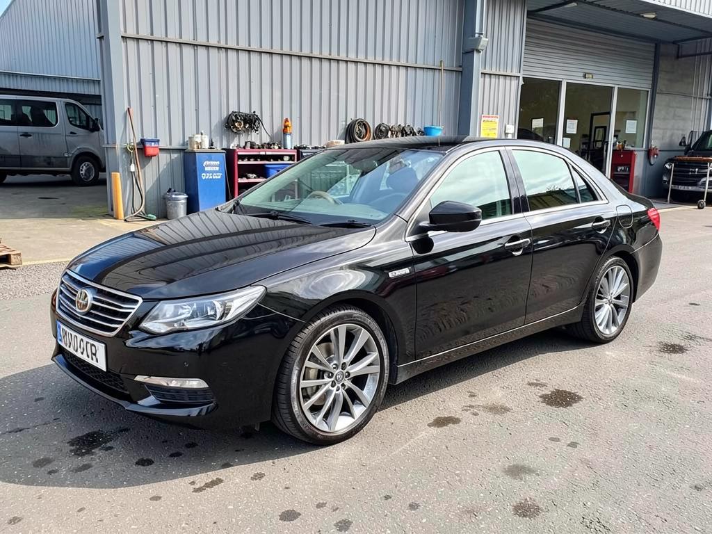 Detailing — executive saloon after valeting