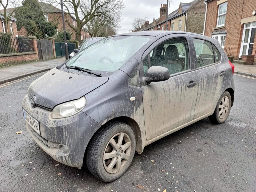 Mini valet — exterior before valeting