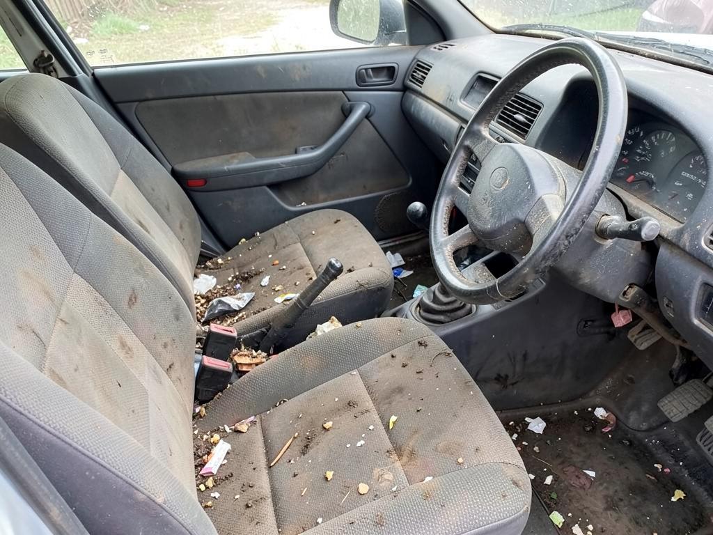 Full valet — interior before valeting