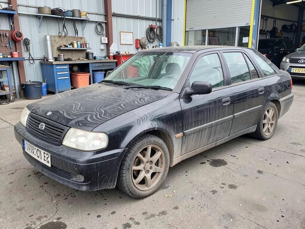 Detailing — executive saloon before valeting